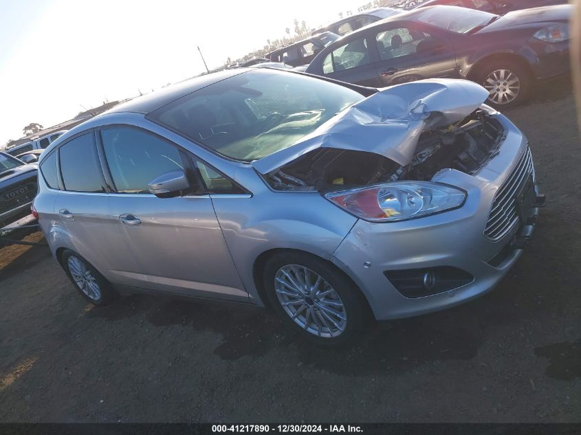 2014 Ford C-Max Energi Sel VIN: 1FADP5CU8EL508415 Lot: 41217890