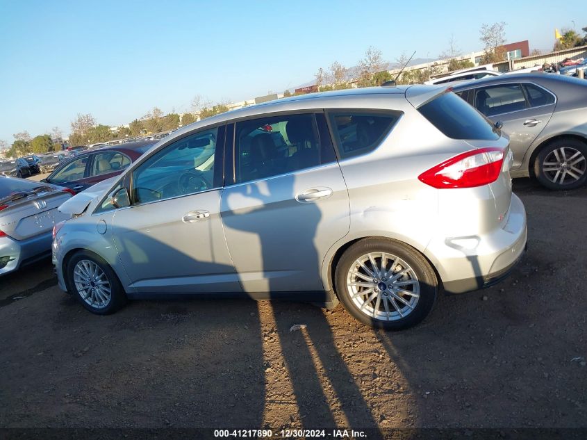 2014 Ford C-Max Energi Sel VIN: 1FADP5CU8EL508415 Lot: 41217890