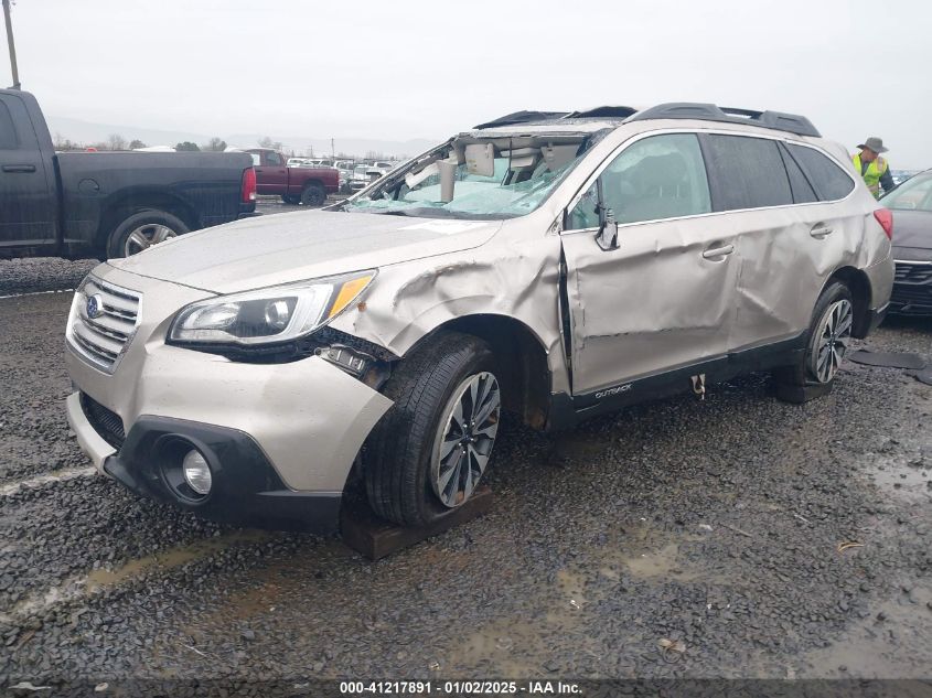 VIN 4S4BSALC7F3266844 2015 Subaru Outback, 2.5I Lim... no.2