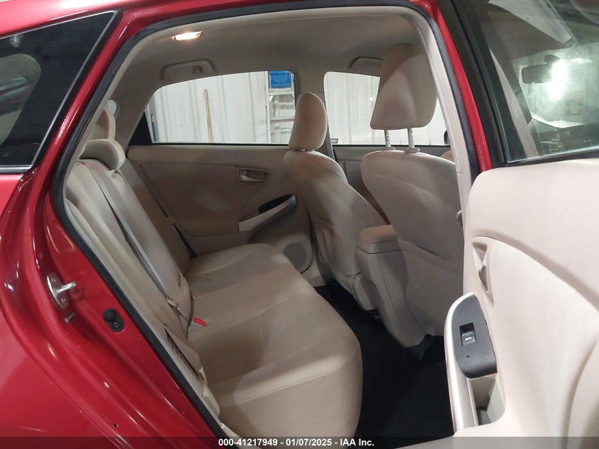 2012 TOYOTA PRIUS VIN: JTDKN3DU8C1549419
