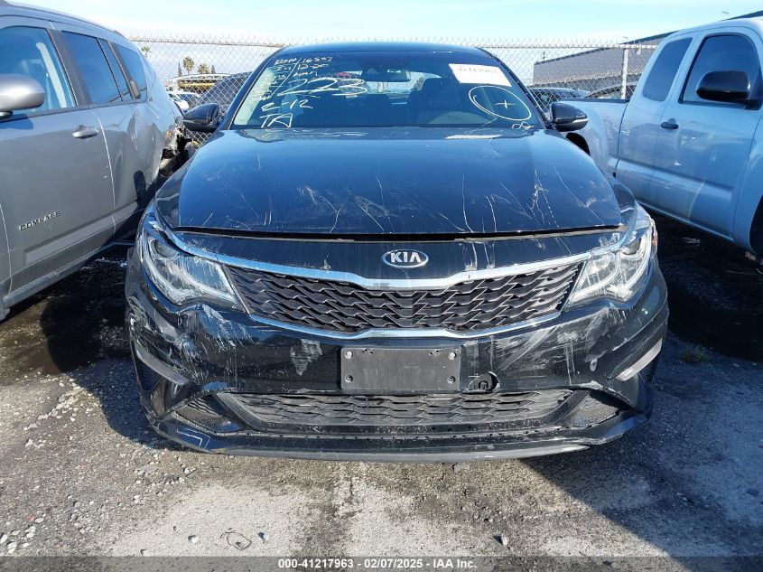 2020 Kia Optima Lx/S/Se VIN: 5XXGT4L3XLG388697 Lot: 41217963