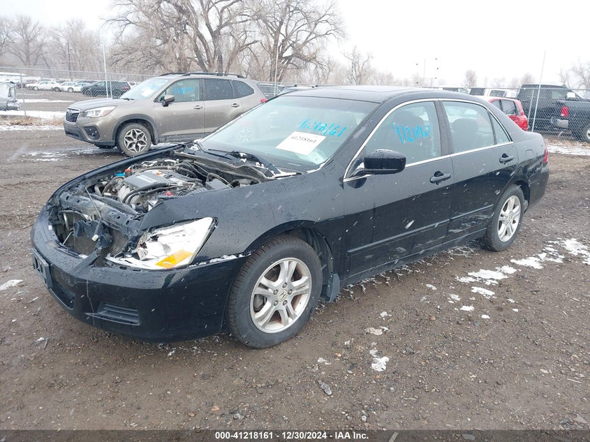 2007 HONDA ACCORD VIN: 1HGCM56817A140365