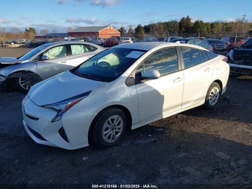 VIN JTDKBRFU1G3019067 2016 TOYOTA PRIUS no.2