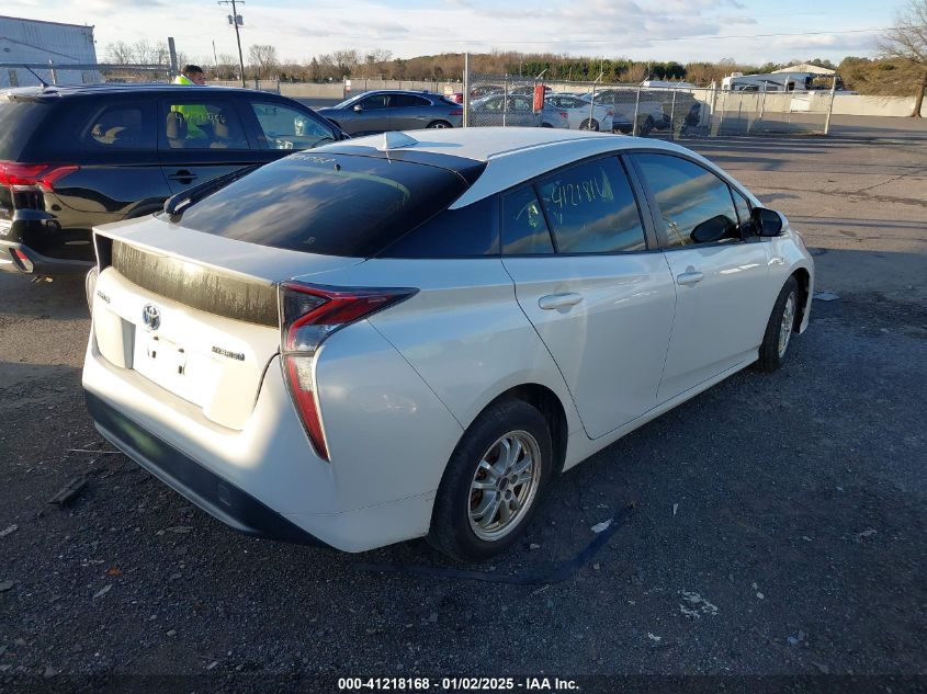 VIN JTDKBRFU1G3019067 2016 TOYOTA PRIUS no.4