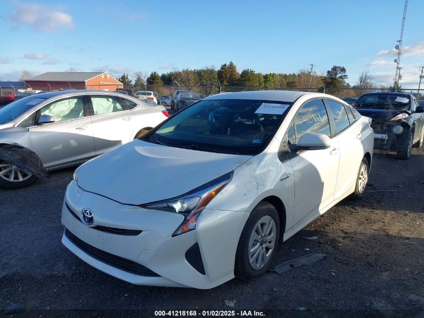 VIN JTDKBRFU1G3019067 2016 TOYOTA PRIUS no.6