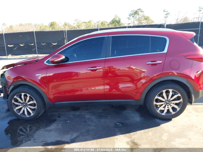 VIN KNDPNCAC8H7278996 2017 KIA Sportage, EX no.15