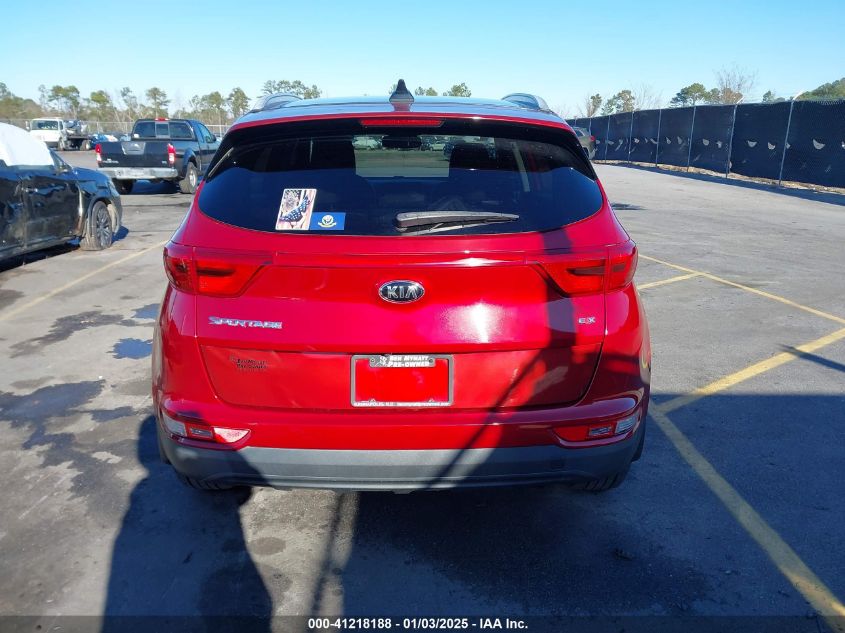 VIN KNDPNCAC8H7278996 2017 KIA Sportage, EX no.17