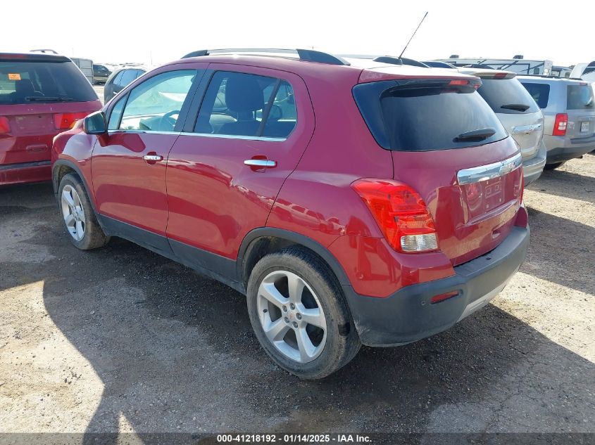 VIN KL7CJNSB6FB102421 2015 Chevrolet Trax, Ltz no.3