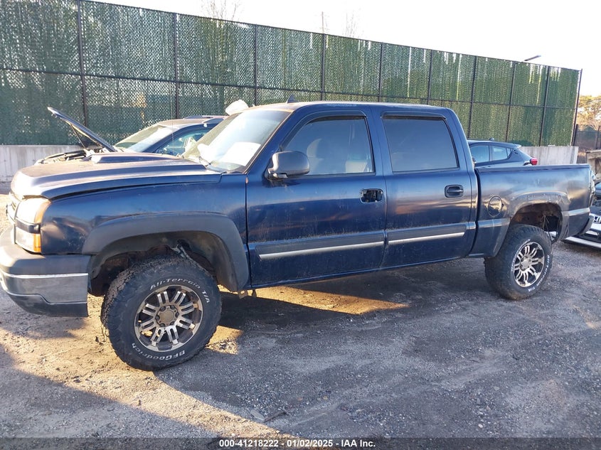 2006 CHEVROLET SILVERADO VIN: 2GCEK13T661177838