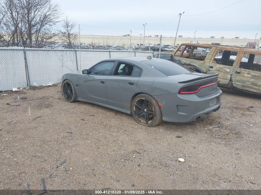 Vin: 2c3cdxgj4kh658769, lot: 41708638, dodge charger scat pack rwd 20193