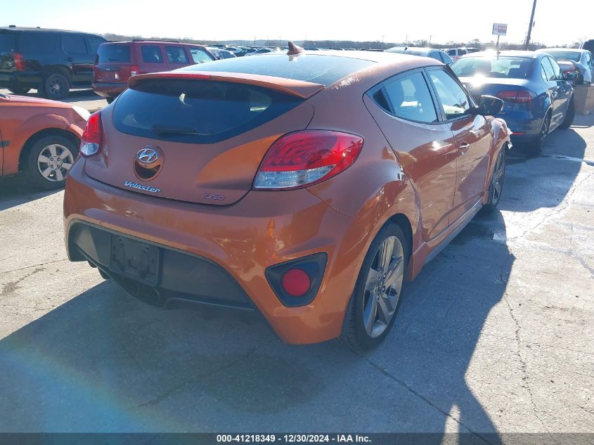 VIN KMHTC6AE3FU239928 2015 HYUNDAI VELOSTER no.4