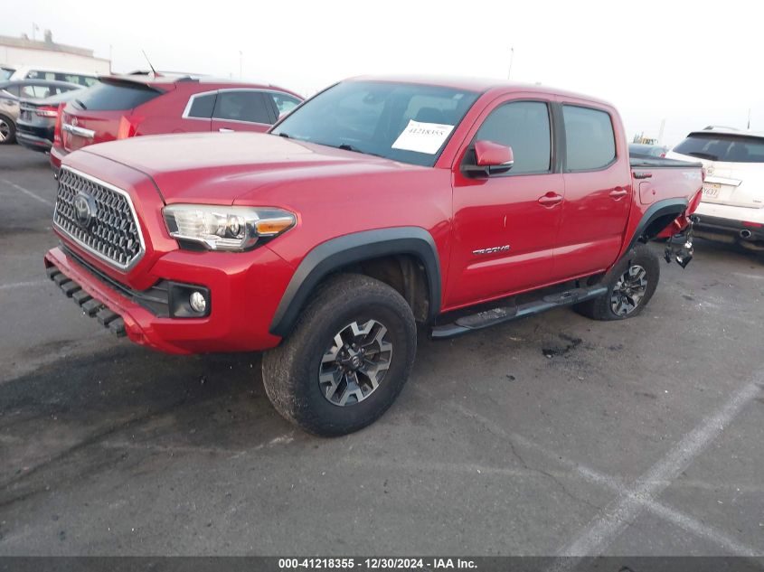 VIN 3TMAZ5CN6KM095999 2019 Toyota Tacoma, Trd Off Road no.2