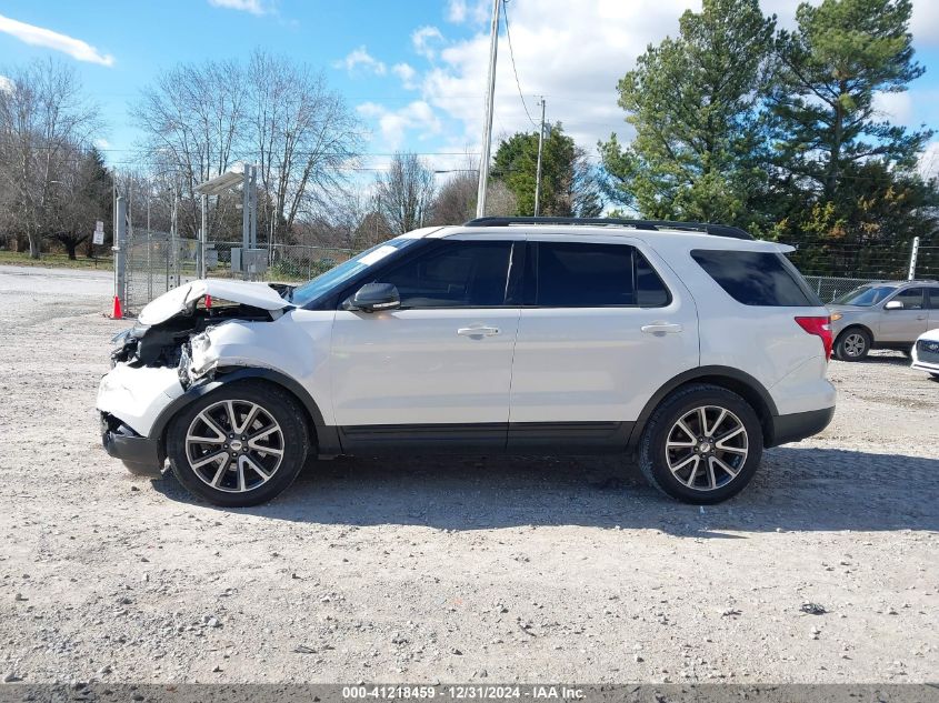 VIN 1FM5K7D8XFGB16438 2015 Ford Explorer, Xlt no.14