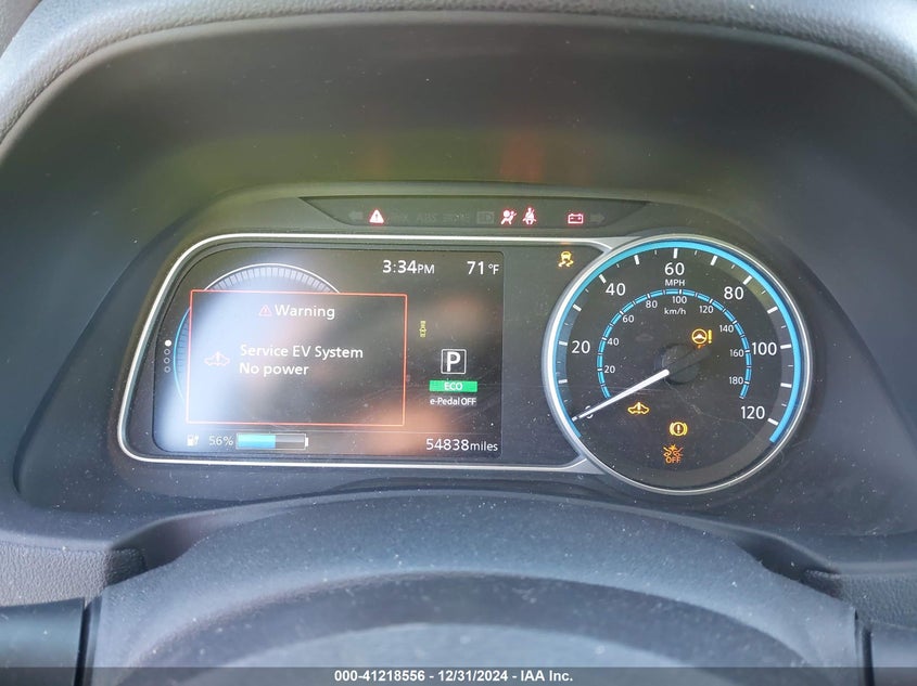 2019 NISSAN LEAF S - 1N4AZ1CP2KC304091