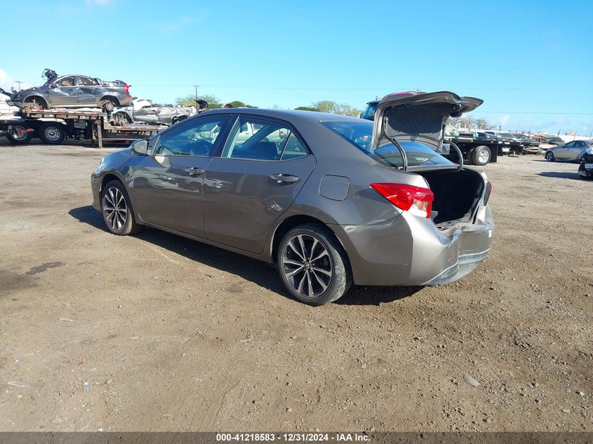 2017 TOYOTA COROLLA VIN: 5YFBURHE7HP628155