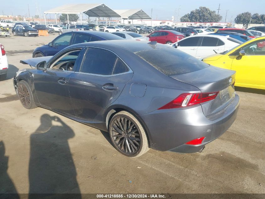 VIN JTHBF1D26E5001333 2014 LEXUS IS 250 no.3