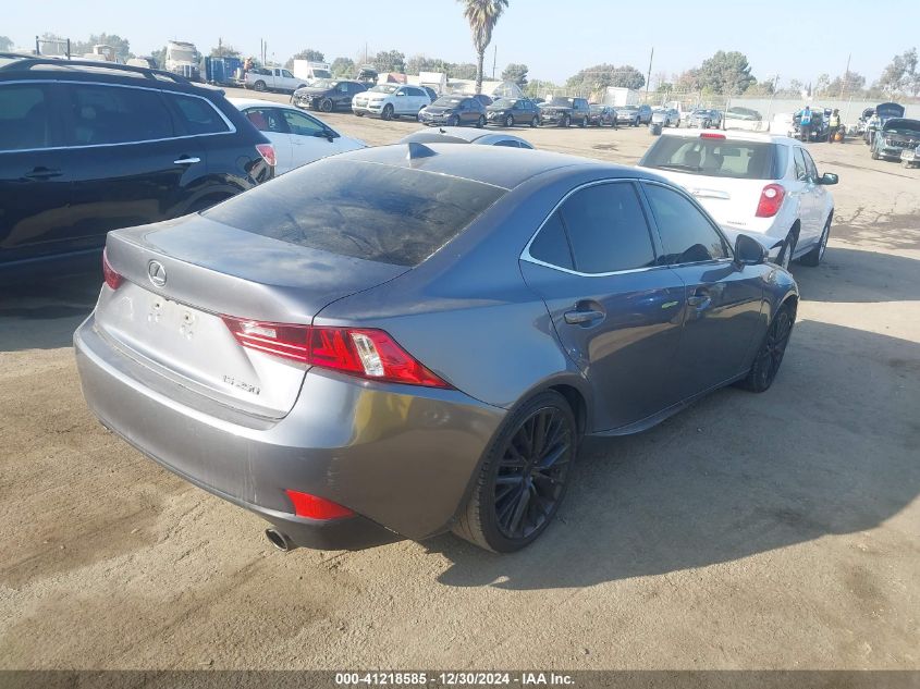 VIN JTHBF1D26E5001333 2014 LEXUS IS 250 no.4