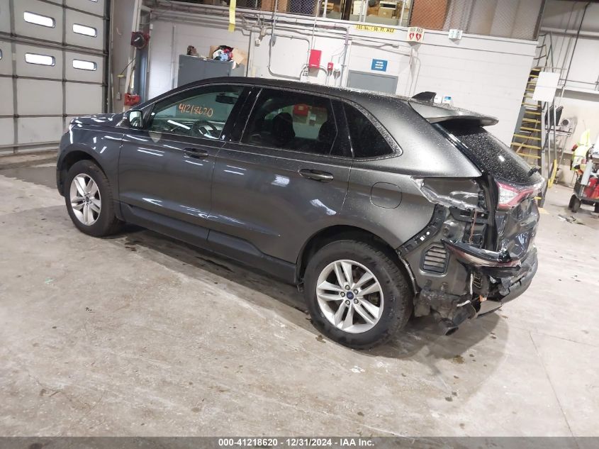 VIN 2FMPK4J96HBB73167 2017 Ford Edge, Sel no.3