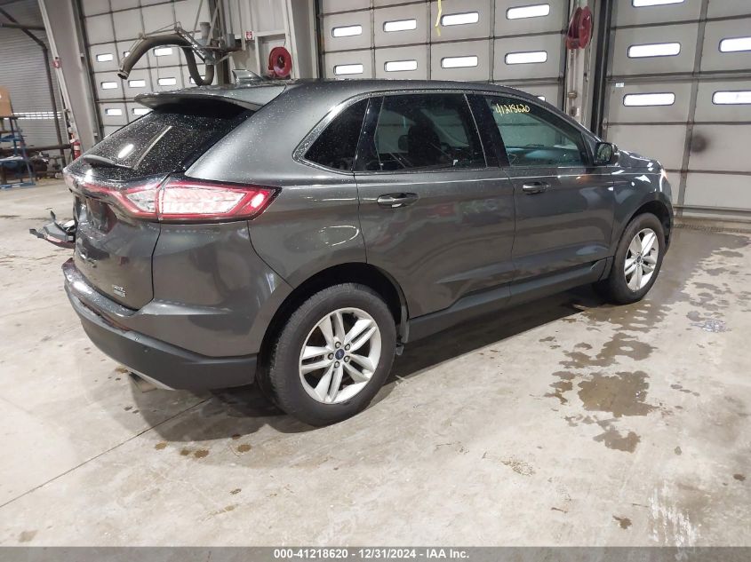 VIN 2FMPK4J96HBB73167 2017 Ford Edge, Sel no.4