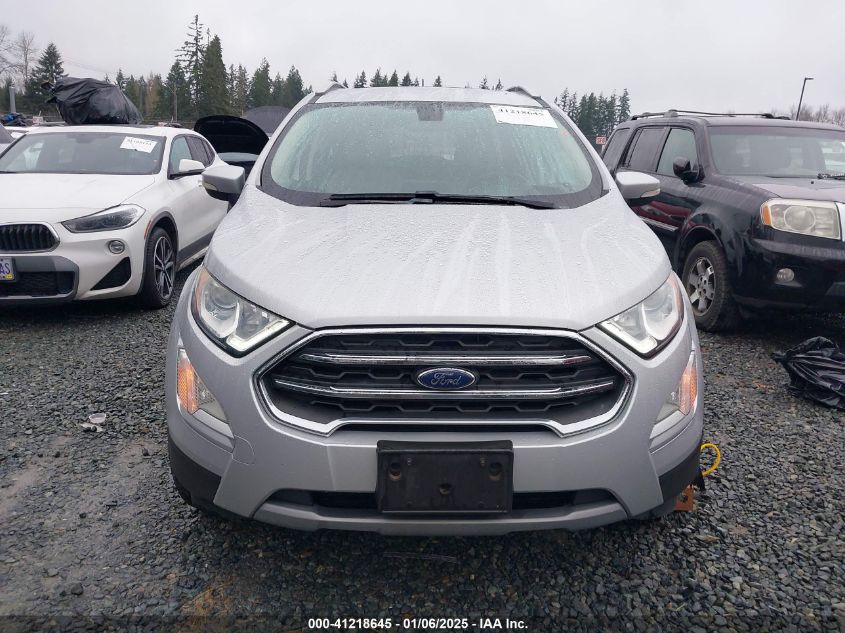 2018 Ford Ecosport Titanium VIN: MAJ6P1WL3JC197684 Lot: 41218645