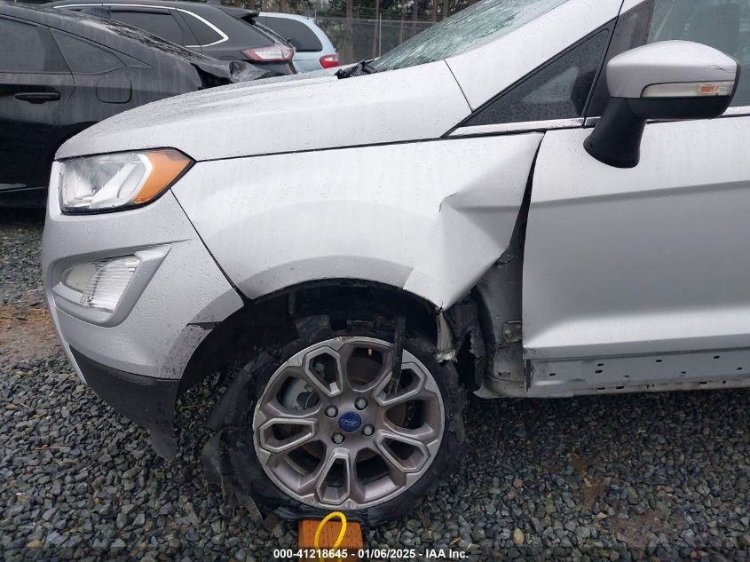 2018 Ford Ecosport Titanium VIN: MAJ6P1WL3JC197684 Lot: 41218645