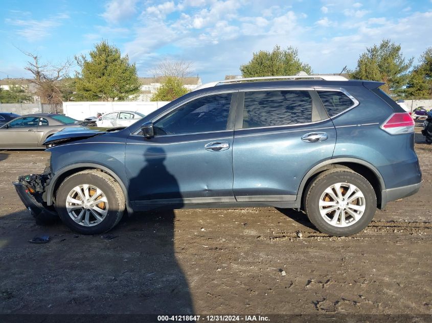 2016 Nissan Rogue Sv VIN: 5N1AT2MV0GC869568 Lot: 41218647