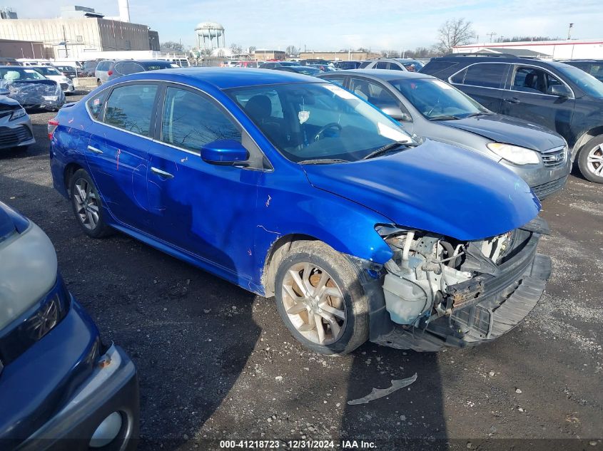 VIN 3N1AB7APXDL627464 2013 Nissan Sentra, SR no.1