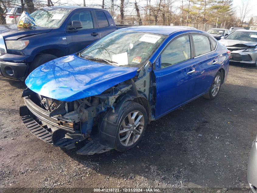 VIN 3N1AB7APXDL627464 2013 Nissan Sentra, SR no.2