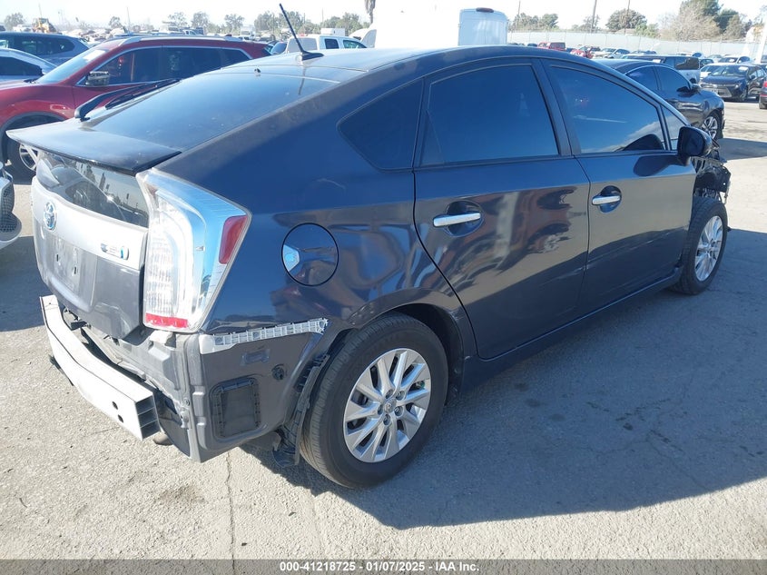 2014 TOYOTA PRIUS PLUG-IN VIN: JTDKN3DP3E3062534