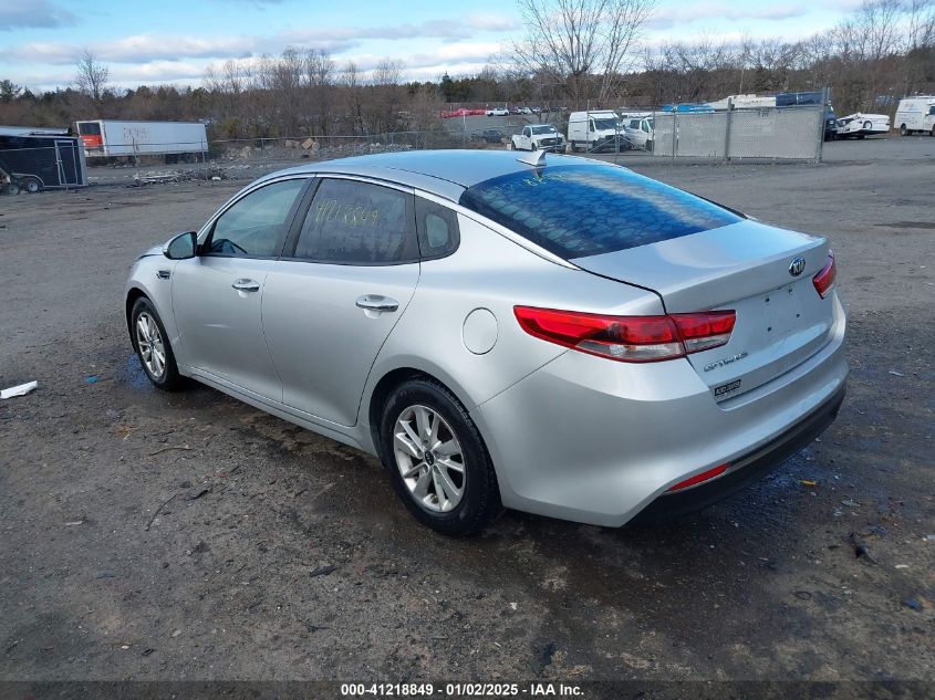 VIN KNAGT4L31G5105918 2016 KIA Optima, LX no.3