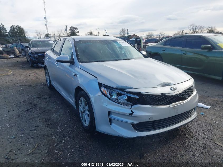 VIN KNAGT4L31G5105918 2016 KIA Optima, LX no.6