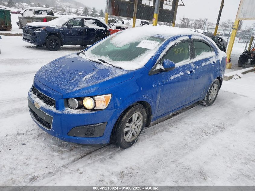 VIN 1G1JC5SG9G4130874 2016 Chevrolet Sonic, Lt Auto no.2