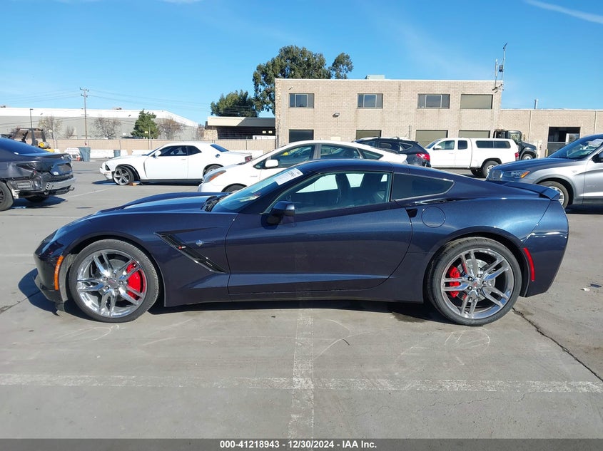 2014 CHEVROLET CORVETTE STINGRAY VIN: 1G1YM2D71E5129460