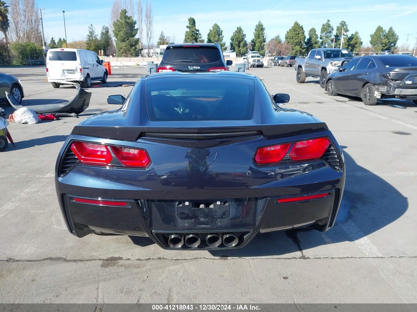 2014 CHEVROLET CORVETTE STINGRAY VIN: 1G1YM2D71E5129460