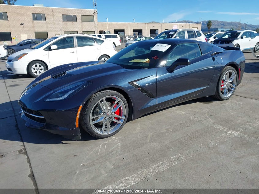 2014 CHEVROLET CORVETTE STINGRAY VIN: 1G1YM2D71E5129460