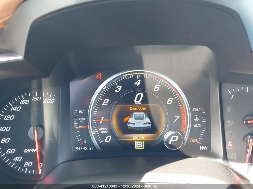 2014 CHEVROLET CORVETTE STINGRAY VIN: 1G1YM2D71E5129460