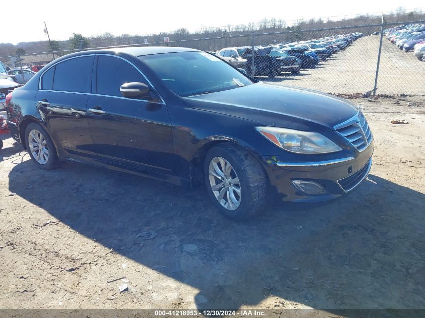 VIN KMHGC4DD3DU248473 2013 HYUNDAI GENESIS no.1