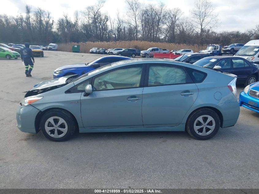 VIN JTDKN3DU9E1775827 2014 Toyota Prius no.14