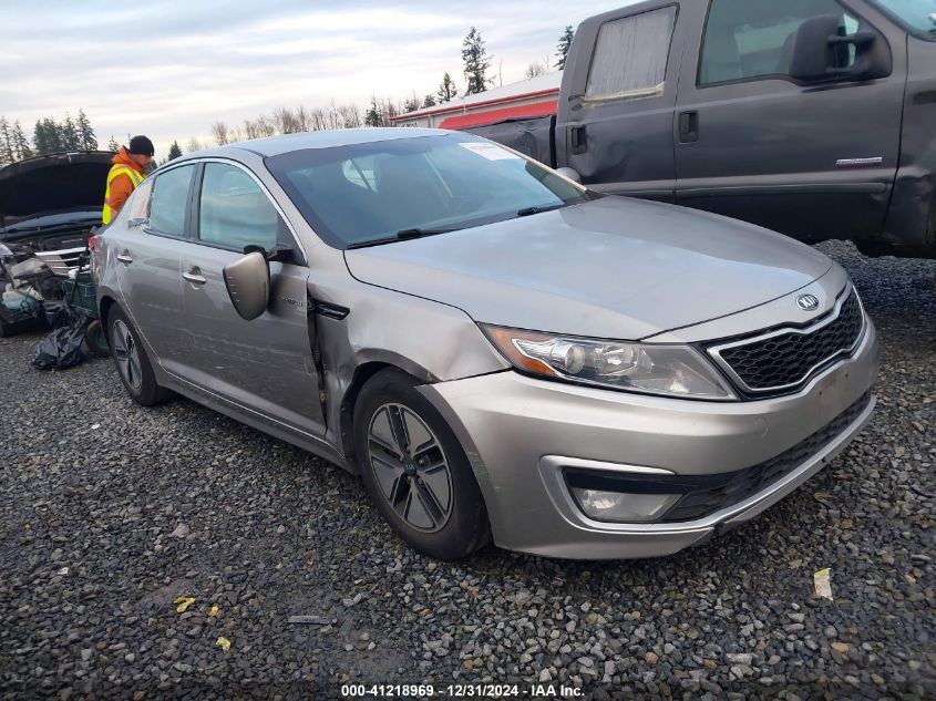 VIN KNAGM4AD3D5042714 2013 KIA Optima, Hybrid LX no.1