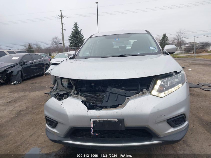 2016 Nissan Rogue S VIN: 5N1AT2MV3GC915104 Lot: 41219006