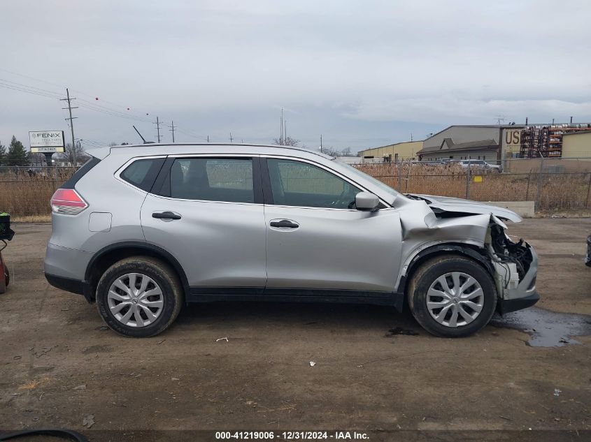 2016 Nissan Rogue S VIN: 5N1AT2MV3GC915104 Lot: 41219006