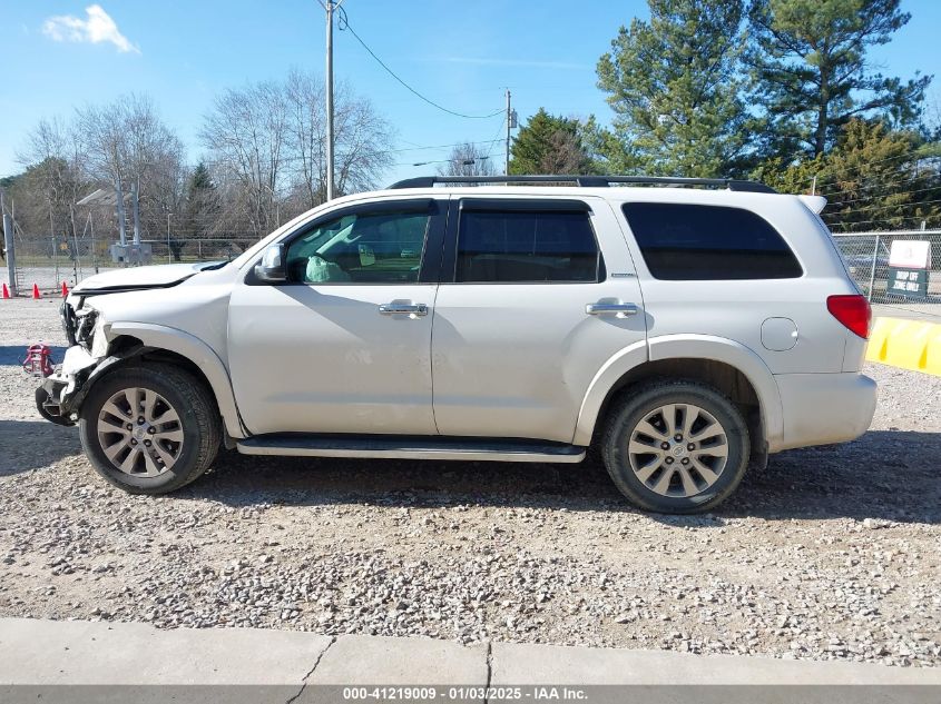 2013 Toyota Sequoia Limited 5.7L V8 VIN: 5TDKY5G13DS049905 Lot: 41219009