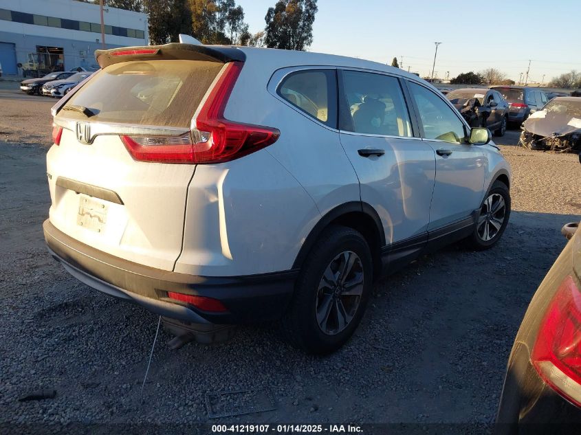 VIN 2HKRW5H38KH416370 2019 Honda CR-V, LX no.4