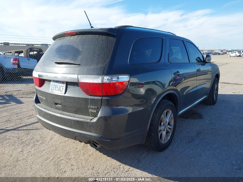 Vin: 1d4rd4gg4bc626757, lot: 41709449, dodge durango crew 20114