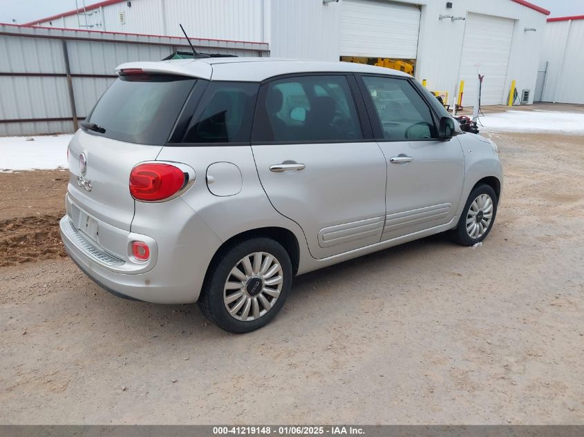 VIN ZFBCFABH1EZ027167 2014 FIAT 500L no.4