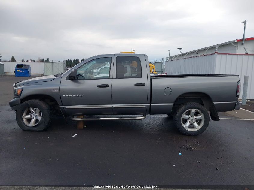 2007 Dodge Ram 1500 Slt/Trx4 Off Road/Sport VIN: 1D7HU182X7J556068 Lot: 41219174