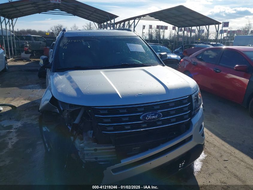 2017 Ford Explorer VIN: 1FM5K7B86HGE09064 Lot: 41219246