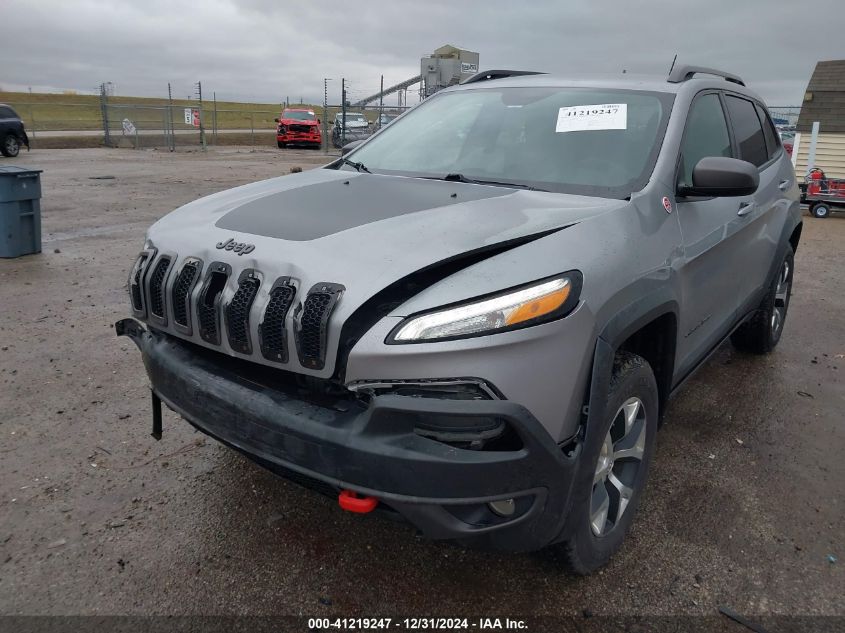 2014 Jeep Cherokee Trailhawk VIN: 1C4PJMBS0EW170333 Lot: 41219247