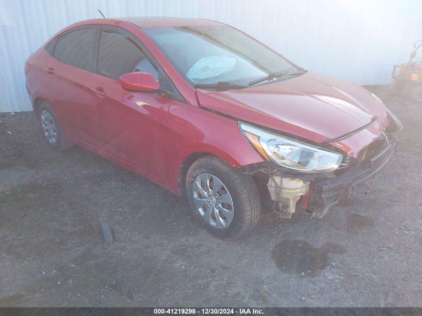 VIN KMHCT4AE8GU141726 2016 Hyundai Accent, SE no.1