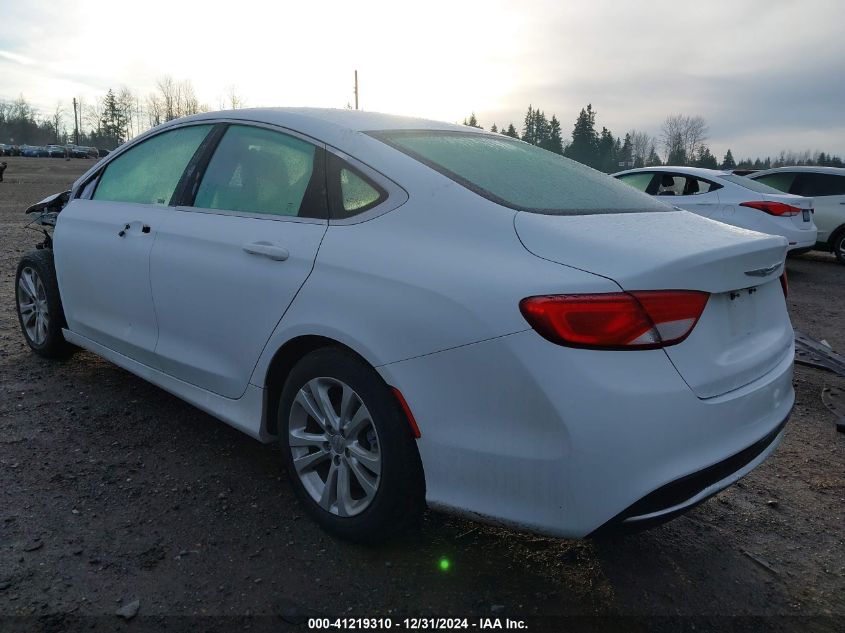 VIN 1C3CCCABXGN101229 2016 Chrysler 200, Limited no.3